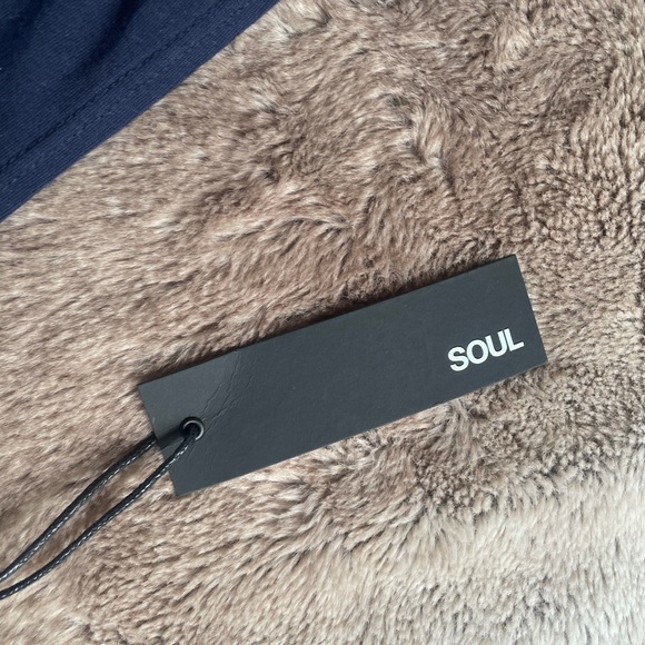 Soulcycle Soul Tank Top Navy & Silver Size Small - Picture 4 of 5